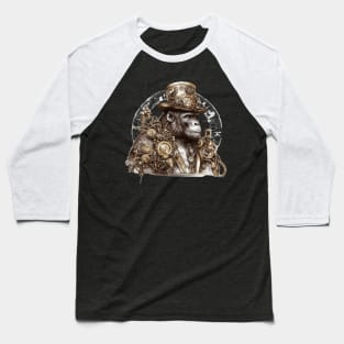 Steampunk Gorilla Baseball T-Shirt